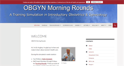 Desktop Screenshot of obgynmorningrounds.com